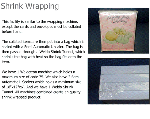 Shrink Wrapping